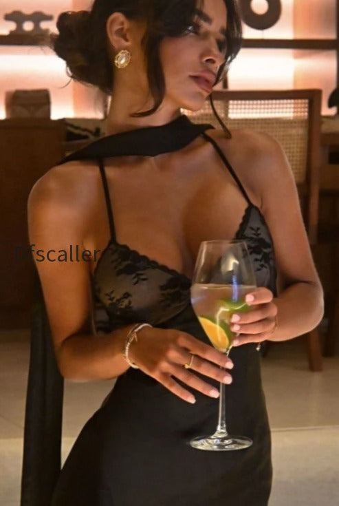 lace-deep-v-halter-open-cutout-slim-lace-dress