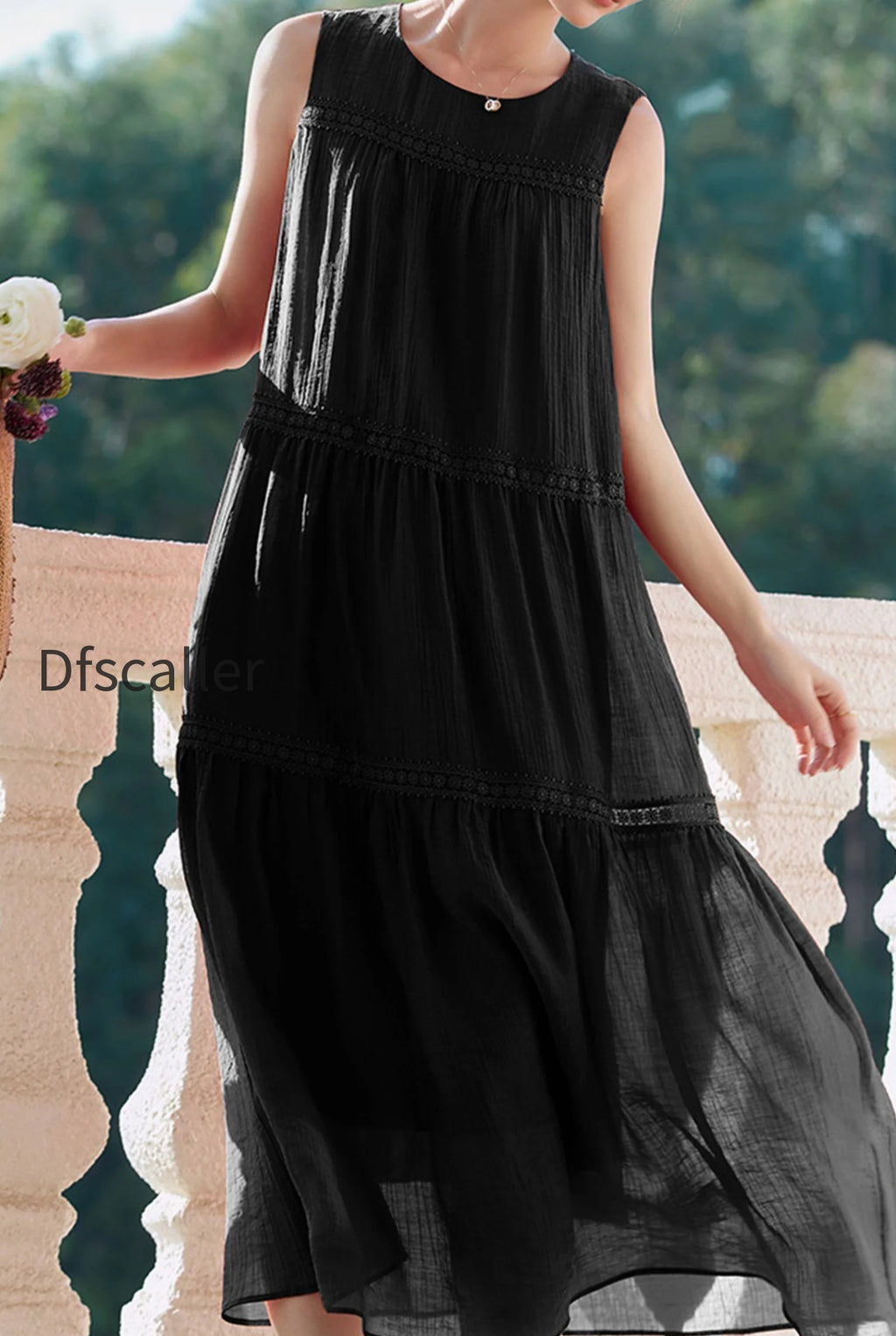 blue-tiered-sleeveless-tank-midi-dress-with-embroidered-detail