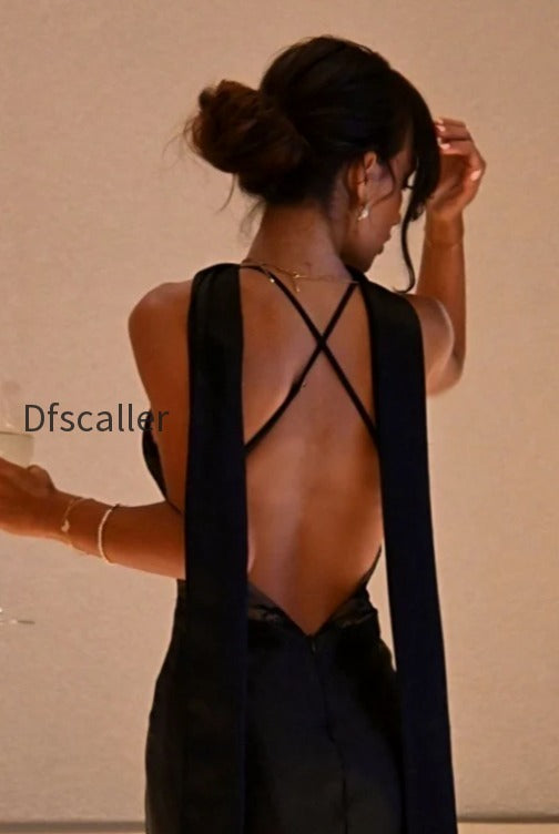 lace-deep-v-halter-open-cutout-slim-lace-dress