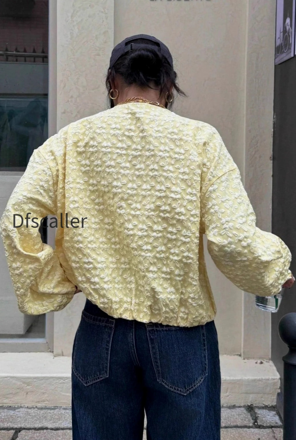 cropped-jacquard-sleeve-jacket