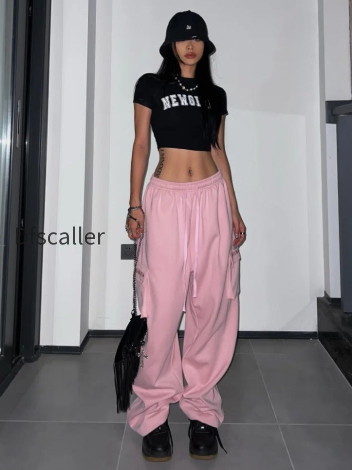 pink-parachute-cargo-women-y2k-hip-hop-oversize-jogging-sweatpants
